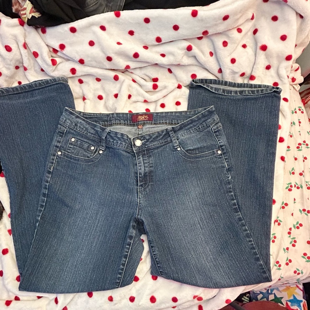 y2k Jeweled Bootcut Jeans